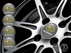 Subaru Ruota Adesivi Edizione Stile Silicone Lusso